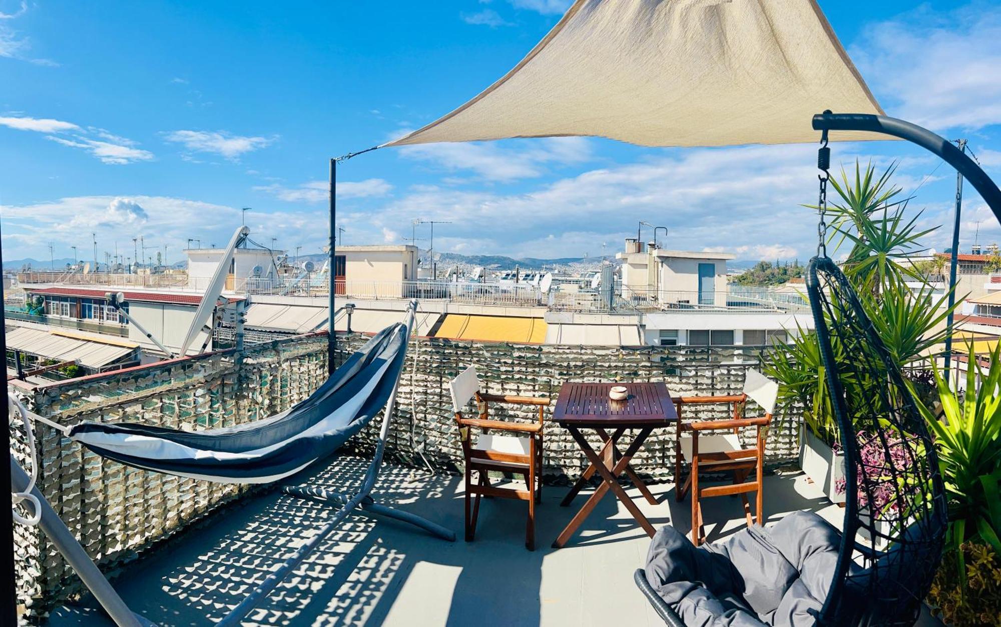 Olympus! Athens! Studio In The Sky!! 20' Walk To The Acropolis Eksteriør bilde
